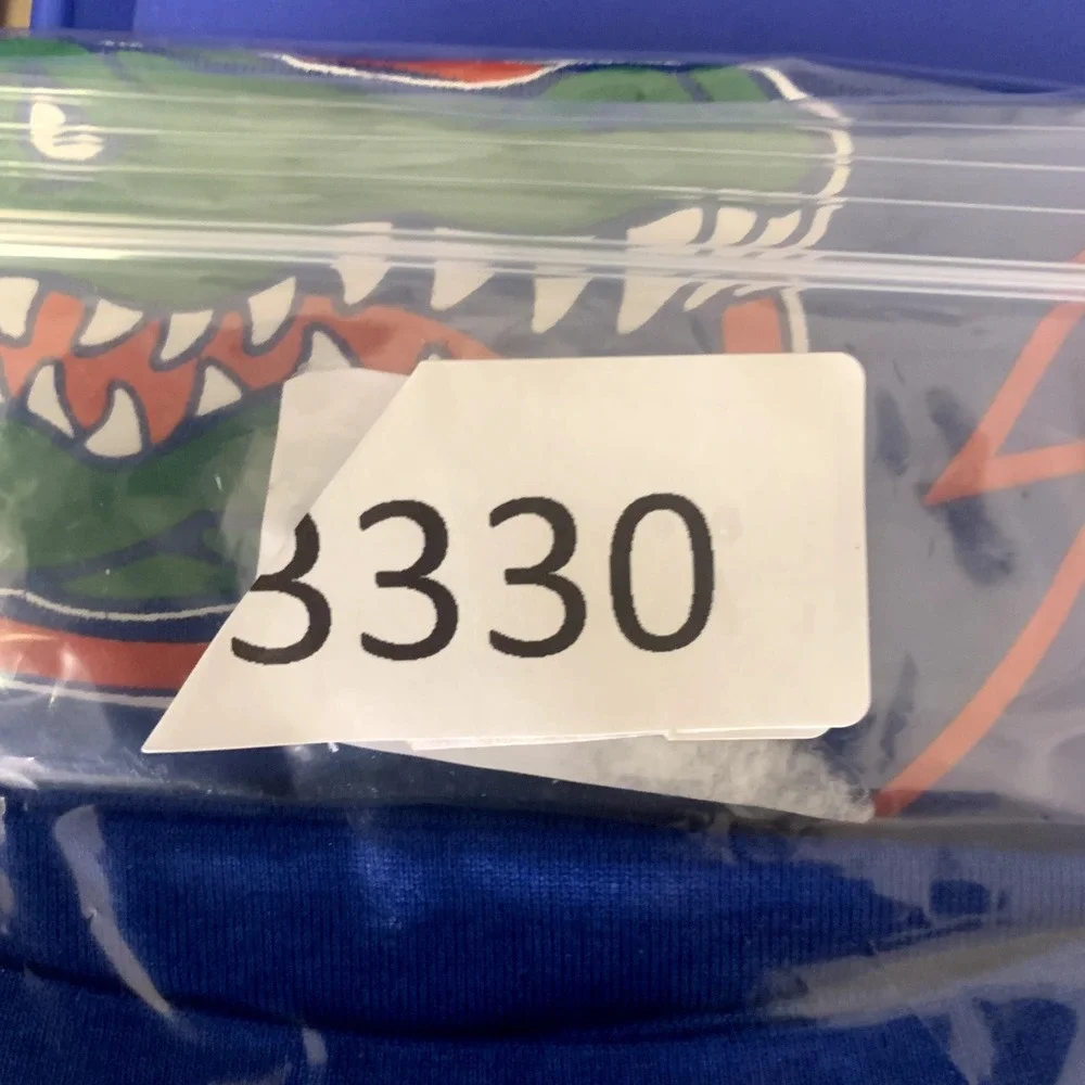Nike Shirt Mens 2XL XXL Blue Orange Florida Gators University Dri-Fit